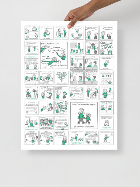 JustStutter Poster (US sizes)