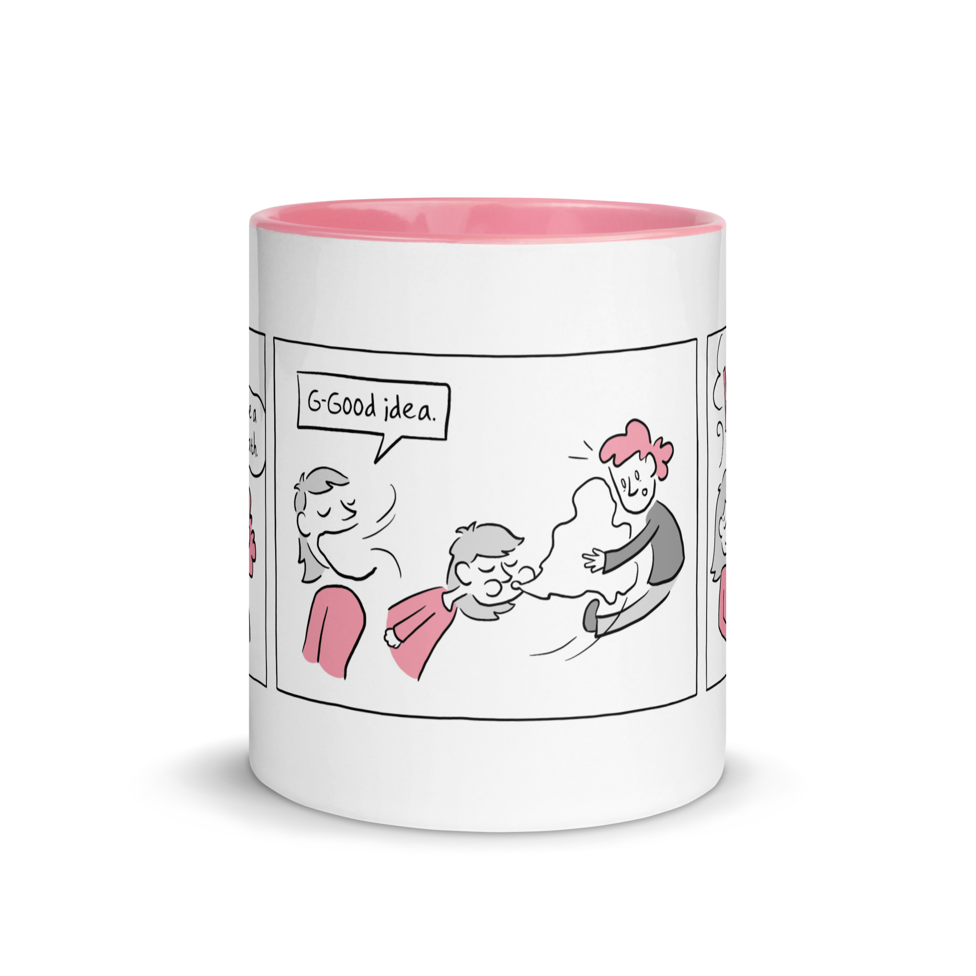 Pink Stuttering Awareness Day Mug! - Image 3