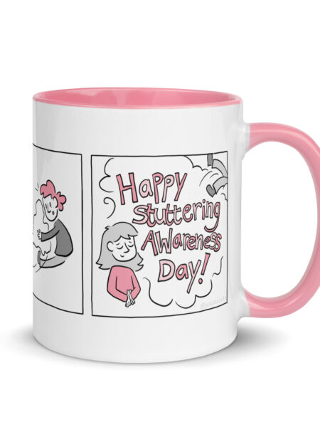 Pink Stuttering Awareness Day Mug!